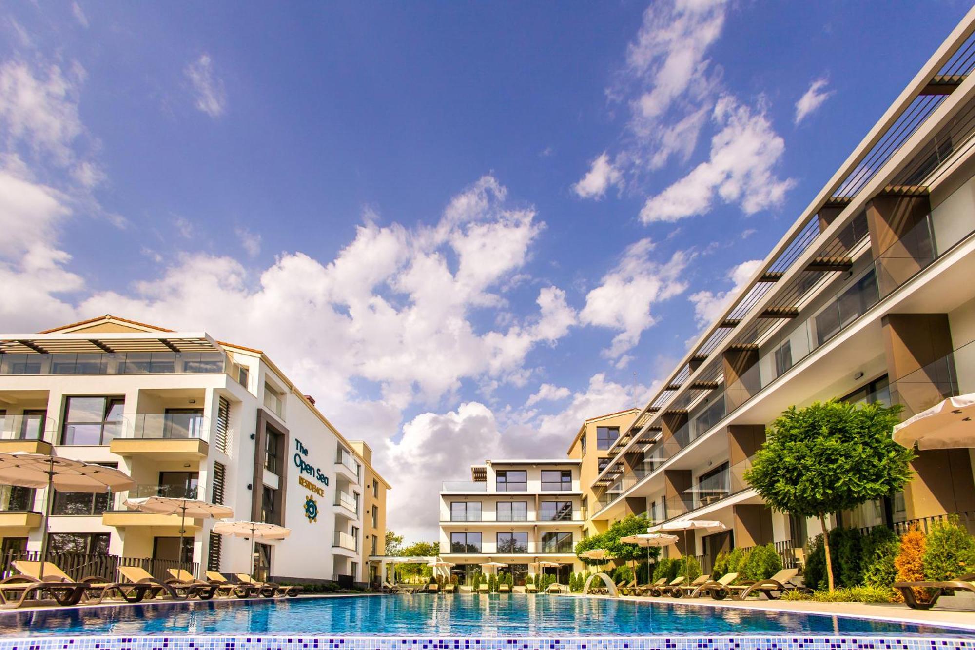 Open Sea Panorama Residence Obzor Exterior foto